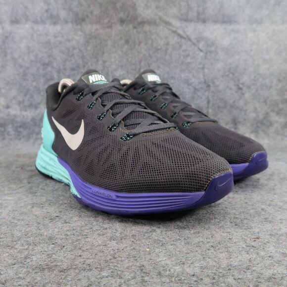 Nike Shoes Womens 8 Athletic Trainers Lunarglide 6 Running Comfort Active Sport - Picture 1 of 13